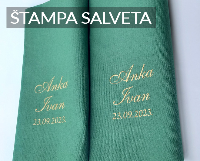 ŠTAMPA NA SALVETAMA